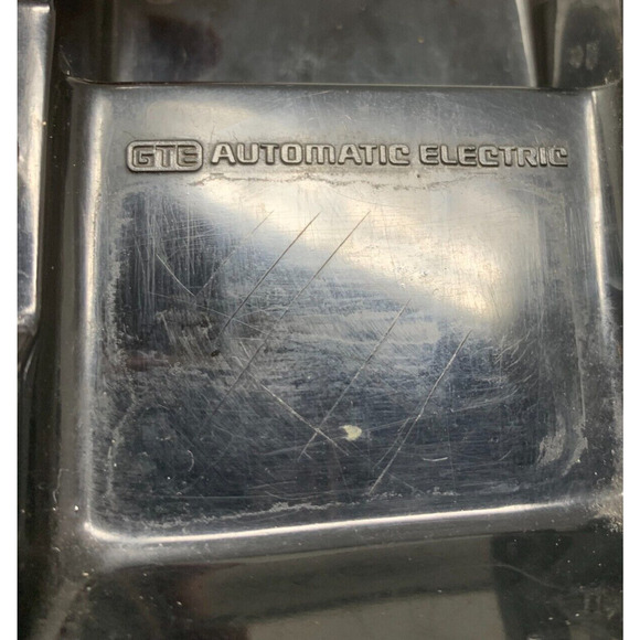 Vintage GTE Automatic Electric Rotary Black Desk Phone 80E Display/Parts/Prop - Picture 8 of 10